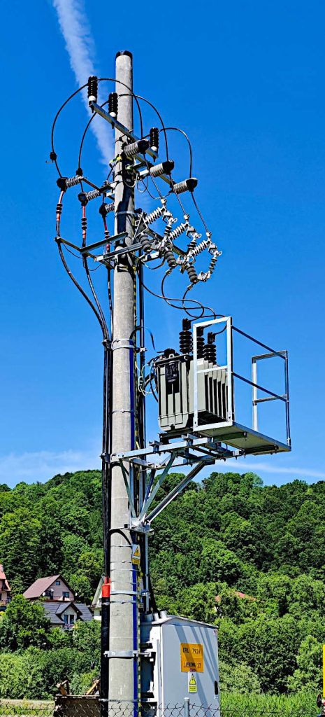 Stacja trafo 15/0,4kV Laskowa
