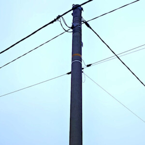 Linia napowietrzna nN 0,4kV Spytkowice